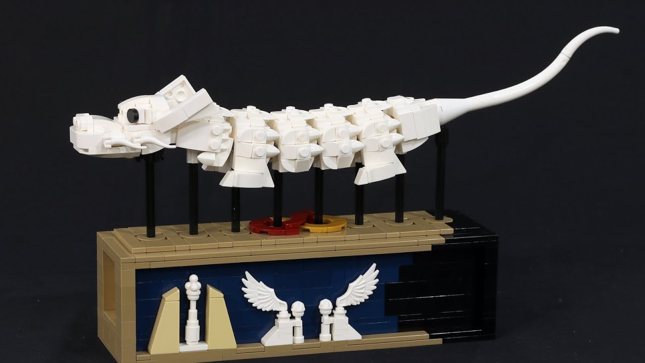 Flight of the Luck Dragon - Kinetic LEGO Model