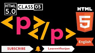 paragraph tag | HTML5 Tutorials | What is paragraph tag | How to learn Paragraph tag | p tag in html