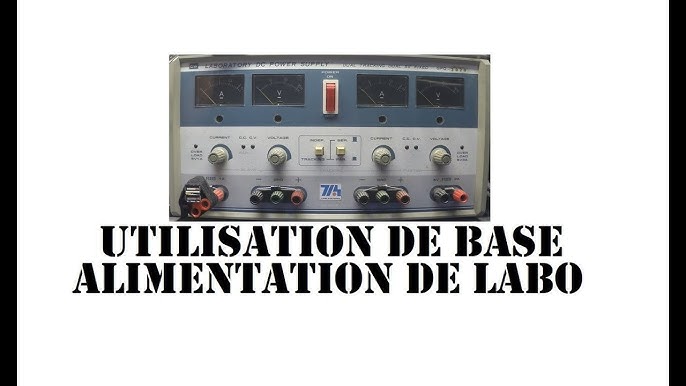 BK1672 - Alimentation stabilisée triple / SARL - Mesures et Tests