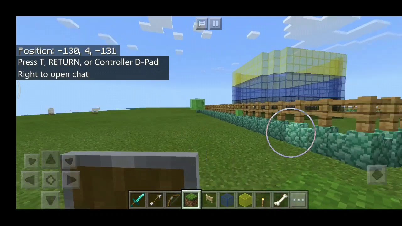 Building a colorful Glass tower in Minecraft PE | Episode 01 | Sneak peak | Updrift Gaming