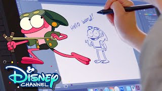 Learn To Draw Sprig Amphibia Disney Channel