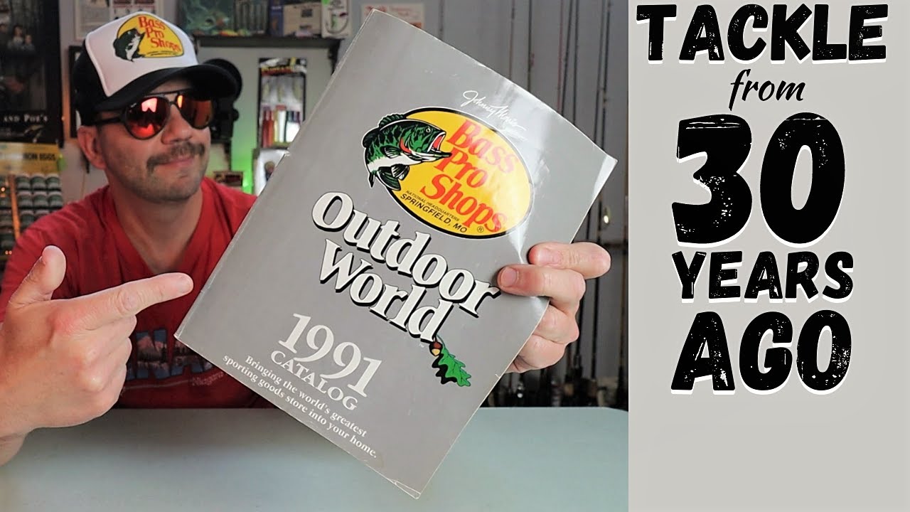 I waited 30 YEARS to open this  Cracking the 1991 Bass Pro Shops Master  Catalog in 2021 