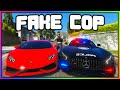 GTA 5 Roleplay - FAKE COP STEALS EXPENSIVE CARS | RedlineRP