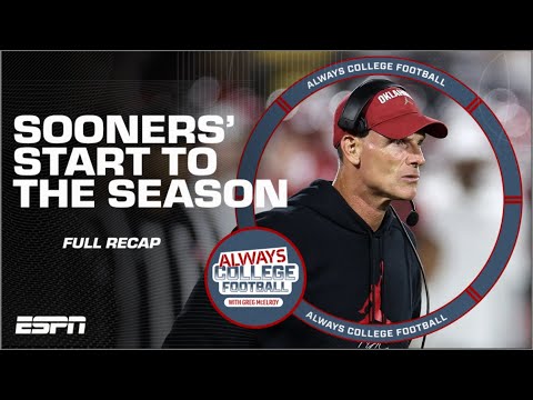 THAT'S the Oklahoma we know! Greg McElroy's ASSESSMENT! | Always College Football