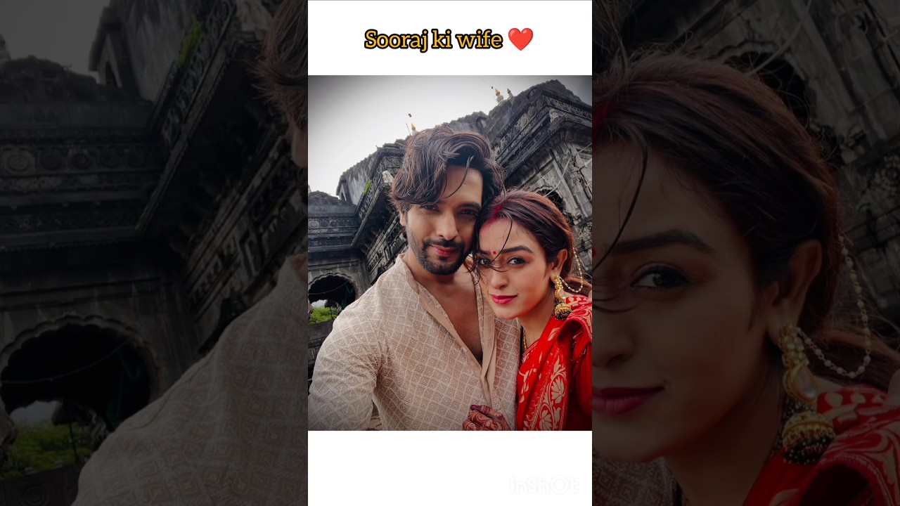 sooraj real life wife ❤️| pati brahmachari serial| prapti Ashish| #youtubeshorts #shortvideo #shorts