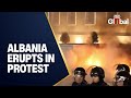 LIVE: Protests Rock Albania After Corruption Charges, Firebombs Target Government Building