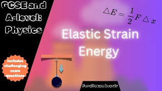 AQA, Edexcel, Eduqas and OCR GCSE and A-Level Physics Elastic Strain Energy