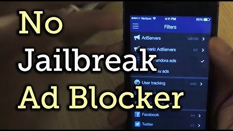 Block ads iOS 6/7/8/9 Without Jailbreak