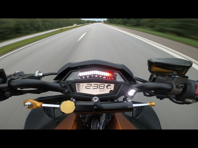 Kawasaki z1000 Highway Top Speed (short) class=