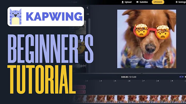 Kapwing Video Editor Tutorial For Beginners (2025)