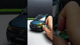 Volkswagen Tiguan Model Diecast Headlights Colour Changed