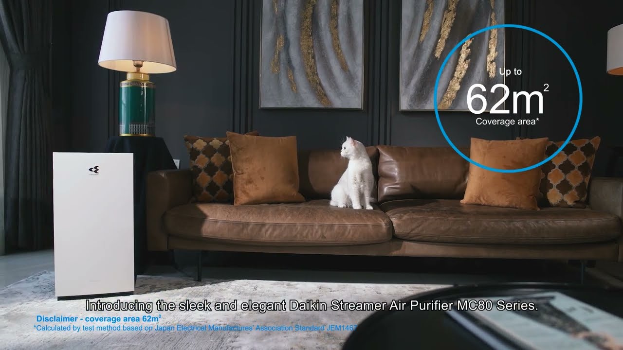 Daikin Twin Streamer Air Purifier MC80 Video