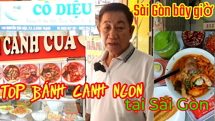 Bánh canh cua cô diệu nguyễn văn đậu