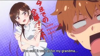 Yaemori Said To Kazuya That She Told Chiziru He Liked Her So Much Kanojo Okarishimasu S3 Ep 4