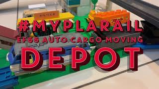 Tomy Plarail - EF66 Auto Cargo Moving Depot プラレール コンテナ積みおろしセット