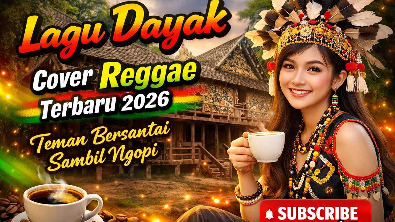 Lagu Dayak Cover Regge Terbaru 2026 Teman Bersantai Sambil Ngopi