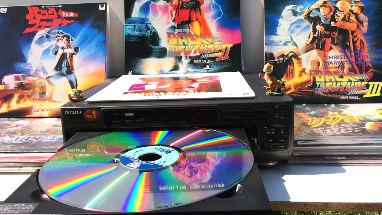 ＢＡＣＫTOTHEＦＵＴＵＲＥ1.2.3 レーザーディスク Back To The Future (1,2,3) Movie (1985) presentation of the