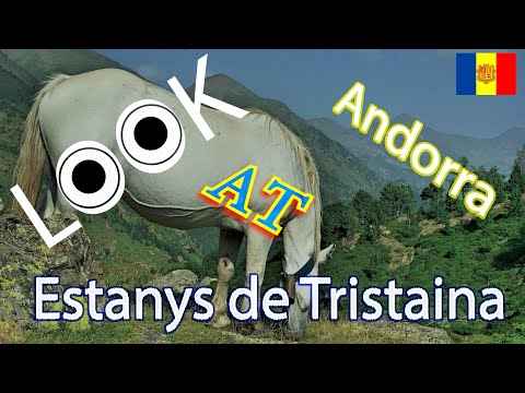 Look at Estanys Tristaina (Andorra)- Spójrz na Jeziora Tristaina w Andorze  4K
