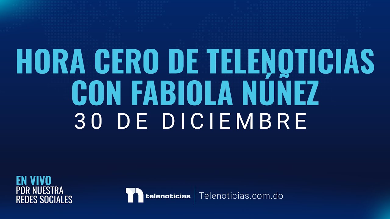 #ENVIVO | Emisión Estelar de Telenoticias con Suzan Castaño 30/12/2025