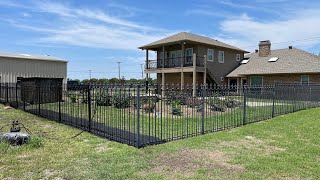 Iron fence repair and painting Parker Texas | Intro to Inspired Ironworks