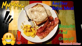 Low Income Living (Another $1 Meal) Biscuits & Gravy