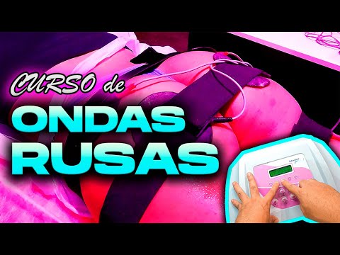 CORRIENTES RUSAS en ESTÉTICA ✅ CURSO 2022 🔥 Como es una clase de ELECTRODOS ondas rusas?