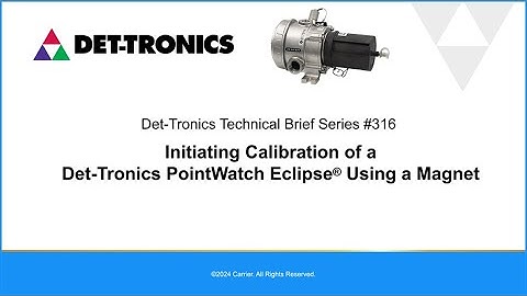 Initiating Calibration of an Eclipse Using a Magnet. Technical Brief #316