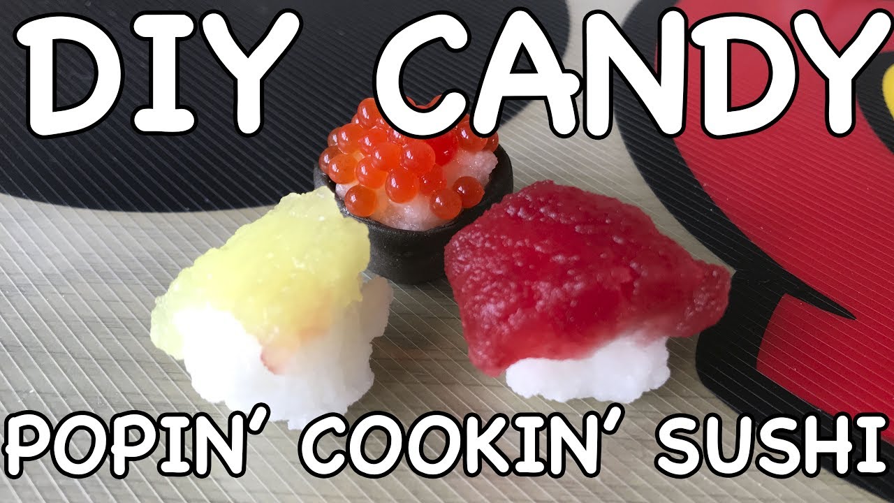 Eat, Enjoy, and Be Entertained by this DIY Sushi Candy Kit!
