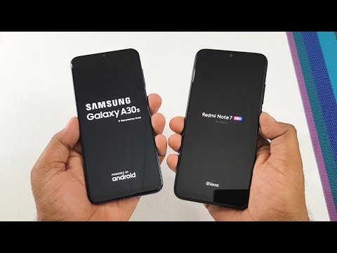 Samsung A30s vs Redmi Note 7 Pro SpeedTest & Camera Comparison