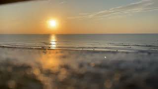 Time lapse sun rise Daytona Beach