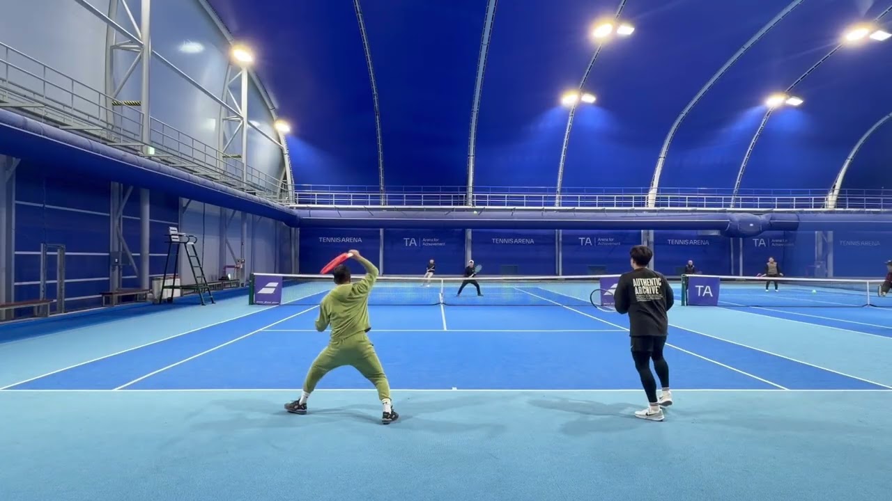 🎾신인부 연습경기🎾 2026.1.8. 종민,동규 vs 형준,성호 (테니스아레나)