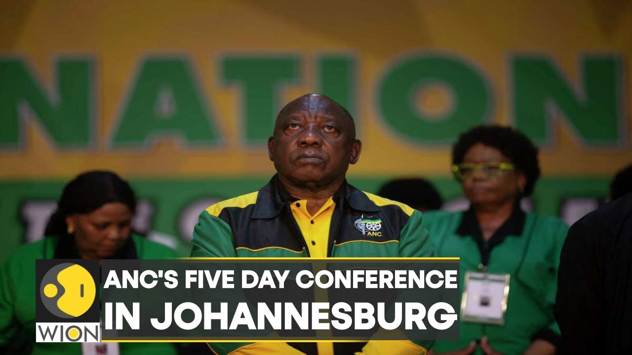 ANC’s five-day conference in Johannesburg; Ramaphosa seeks re-election as ANC boss | WION