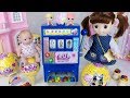 Baby doll and LOL surprise eggs machine toys play - 토이몽