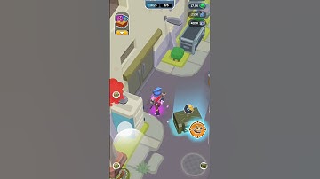 Idle Breaker:Red level Machine gun attack.