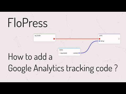 How to add a Google Analytics tracking code in WordPress ? FloPress