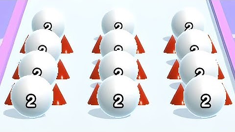 Ball Run 2048 Merge Number  Gameplay Level 834