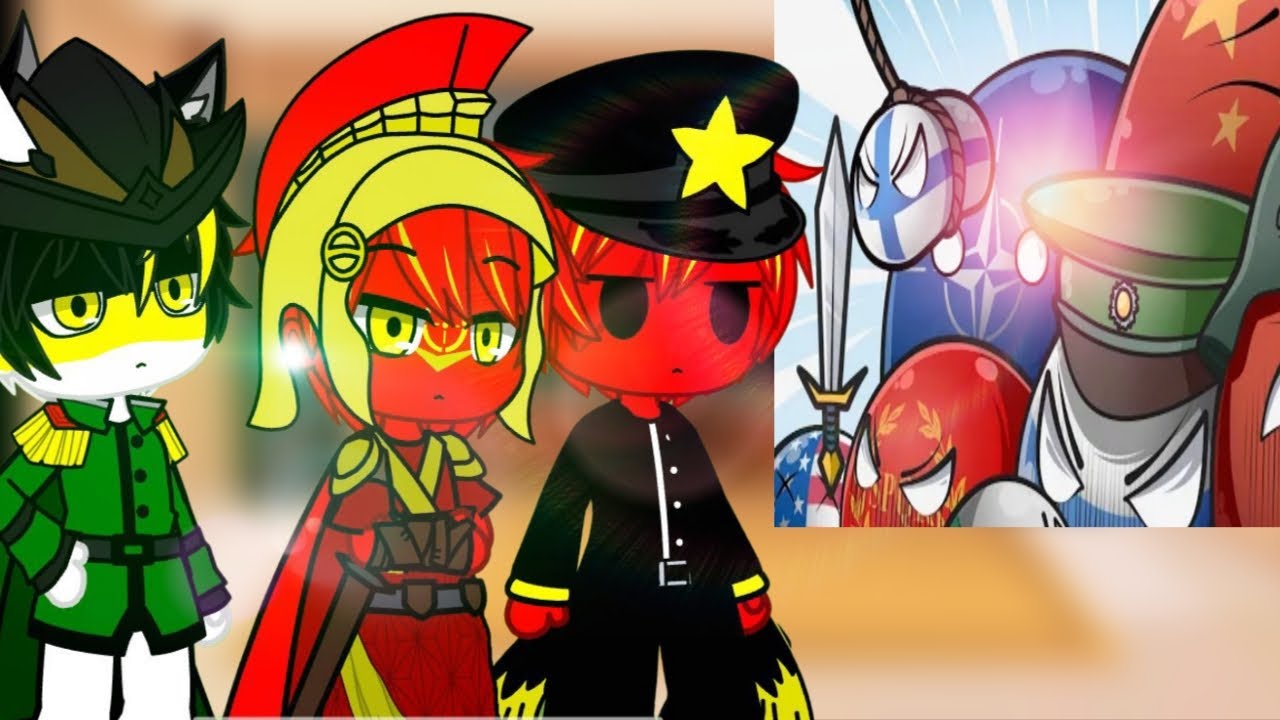 ✨ реакция стран на скетц Countryballs|countryhumans✨