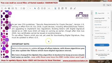 How to Update EPass auto version with Recharge