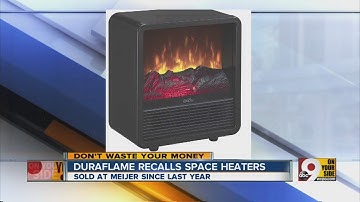 Duraflame recalls space heaters