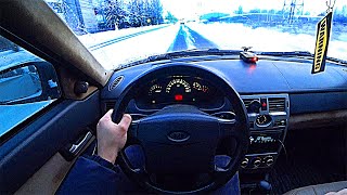 2010 ЛАДА ПРИОРА 1.6МТ POV TEST DRIVE ТЕСТ ДРАЙВ ОТ ПЕРВОГО ЛИЦА