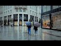 Rain Walk Vienna City, Austria, Europe | 4K HDR | ASMR | Rain Ambience | 2021