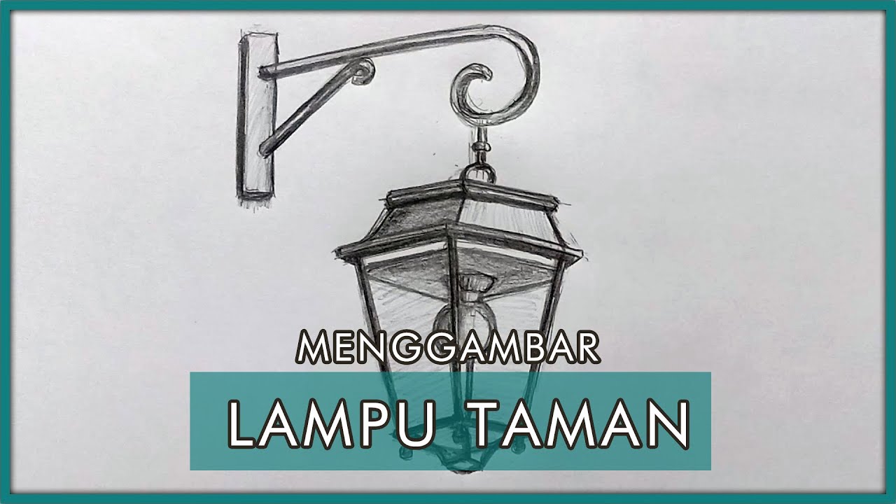 Gambar Sketsa Lampu Taman : Grosir Lampu Taman Dan Parkir Area Desain