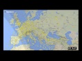 Timelapse showing air traffic over europe  flightradar24