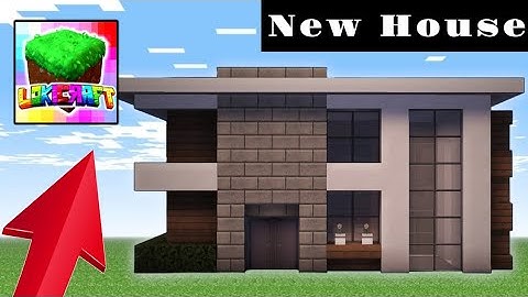 Lokicraft : How To Build A Small Modern House Tutorial #lokicraft