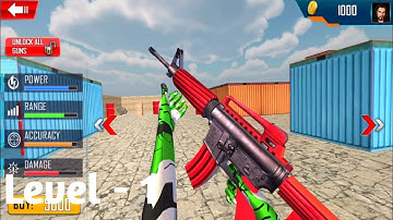 FPS Robot Shooting Games - Counter Terrorist game  | Gameplay Walkthrough Part -1