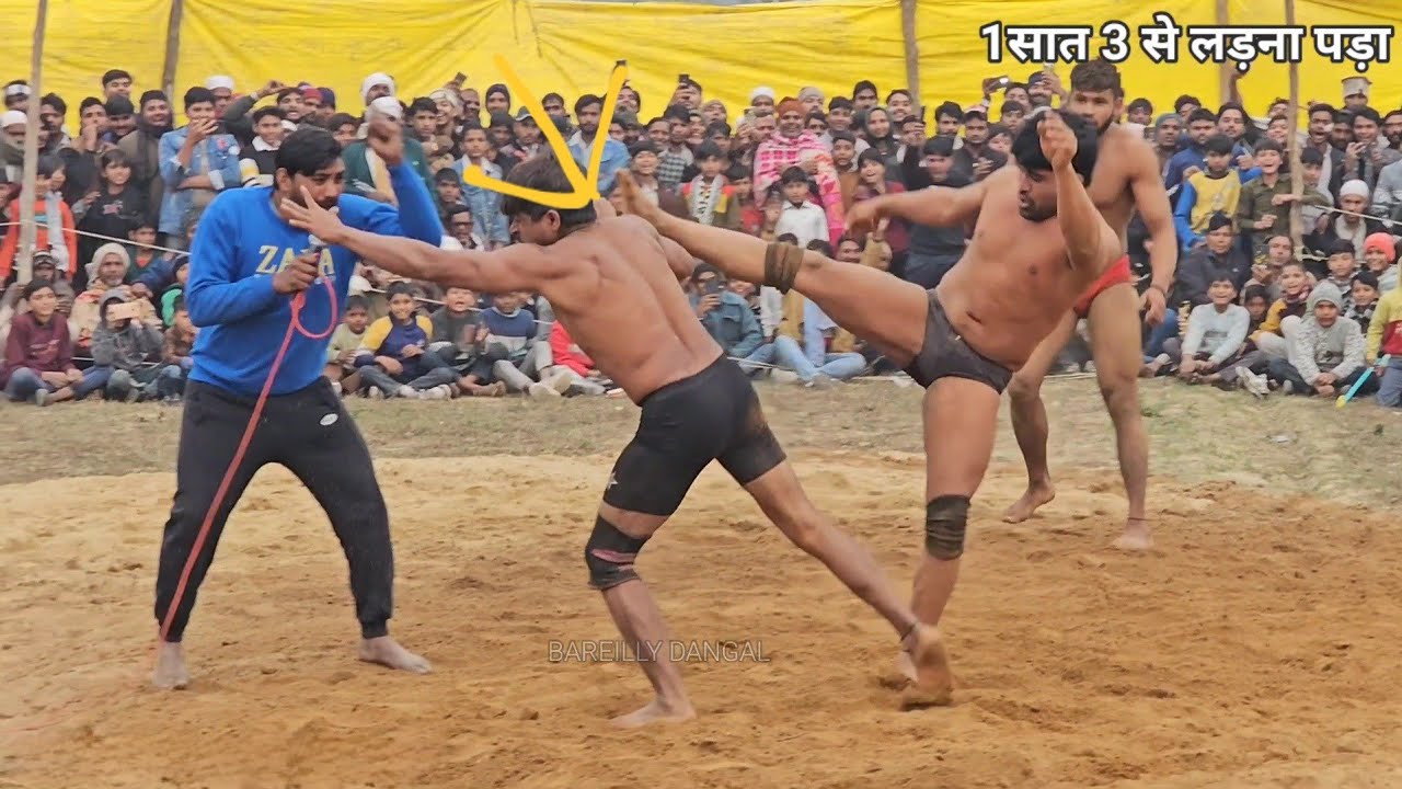 दंगल इतिहास की सबसे शर्मनायक कुश्ती लड़कियां बिल्कुल दूर रहे  Javed Gani ki Khatarnak Kushti