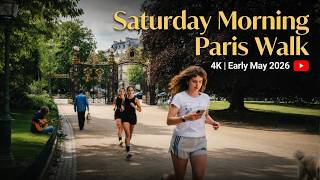 Saturday Morning Paris Walk – Parc Monceau To Arc de Triomphe (14 Min) | EP. 28