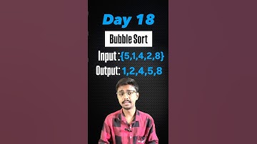 Bubble Sort Explained in 30 Seconds || Bubble Sort in an Array (Java)