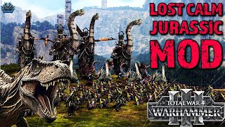 The BEST Lizardmen Mod - TW Warhammer 3: Lost Calm Jurassic!