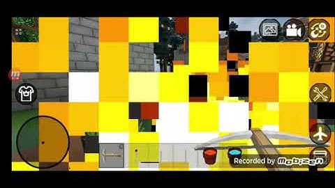 How to use crossbow,musket and bow in mini block craft